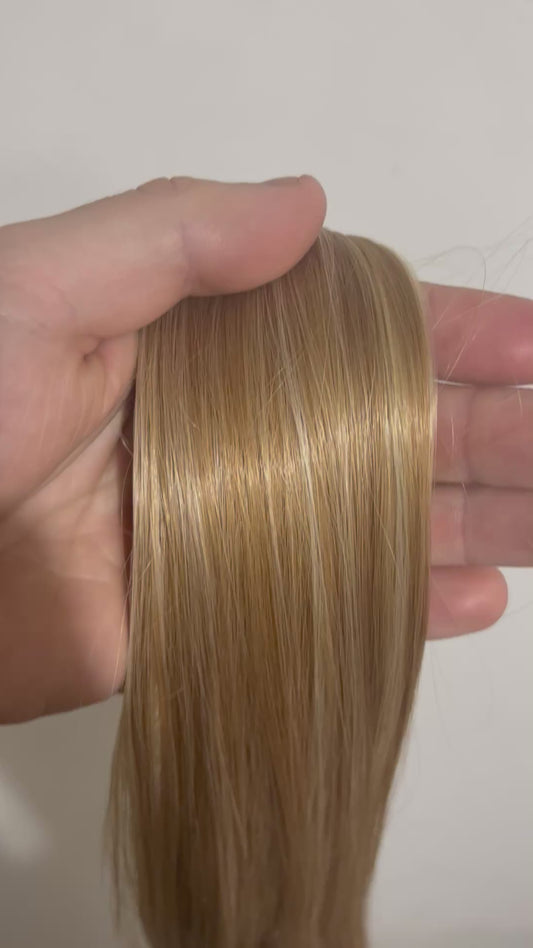 Extensión fibra orgánica, mazo de 150 gr, 4 metros x 70 cm/ tono: rubio colorín