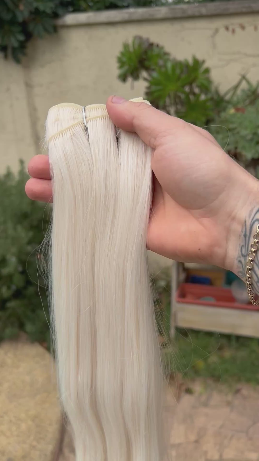 Extensión fibra orgánica, mazo de 150 gr, 4 metros x 70 cm/ tono: rubi ...